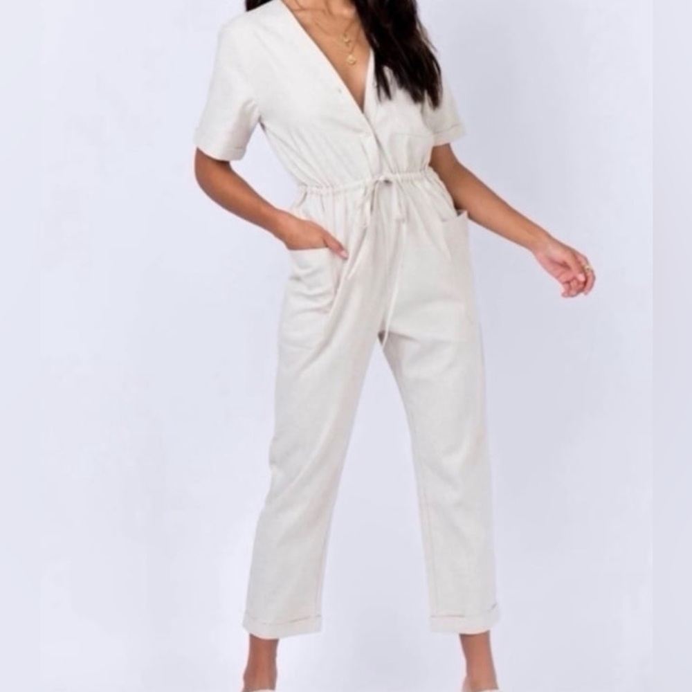 Classy Linen Jumpsuit